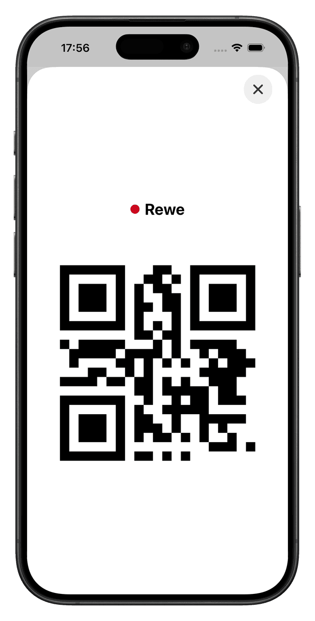 Kundenkarten-QR-Code